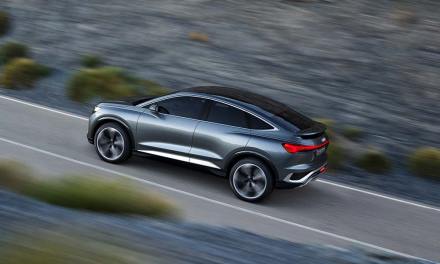 Audi Presents Coupé Variant Of Q4 E-tron As A Concept Car