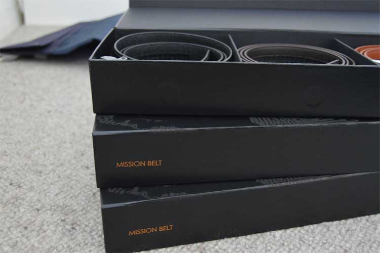 Mission Belt Packaging