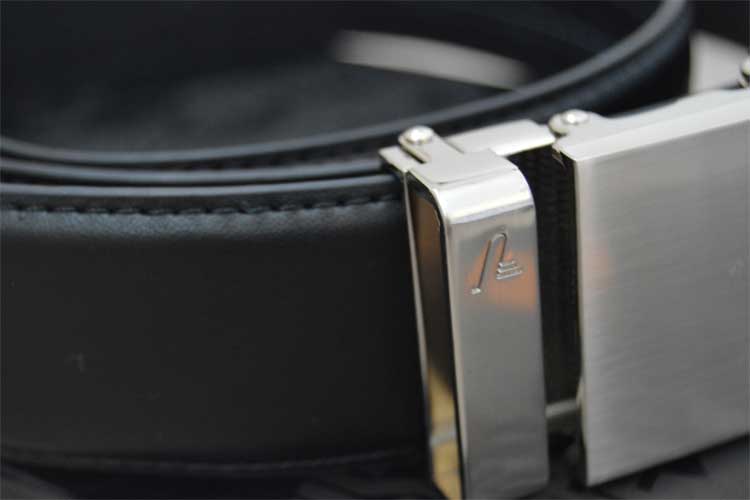 Mission Belt - Steel (Steel Buckle on Black Leather)