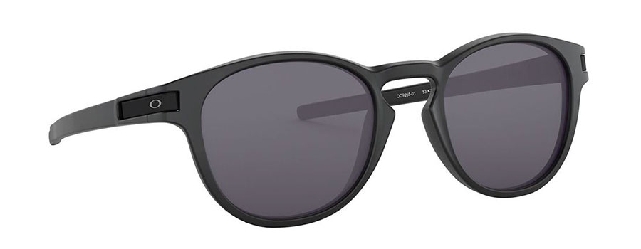 Oval black sunglasses