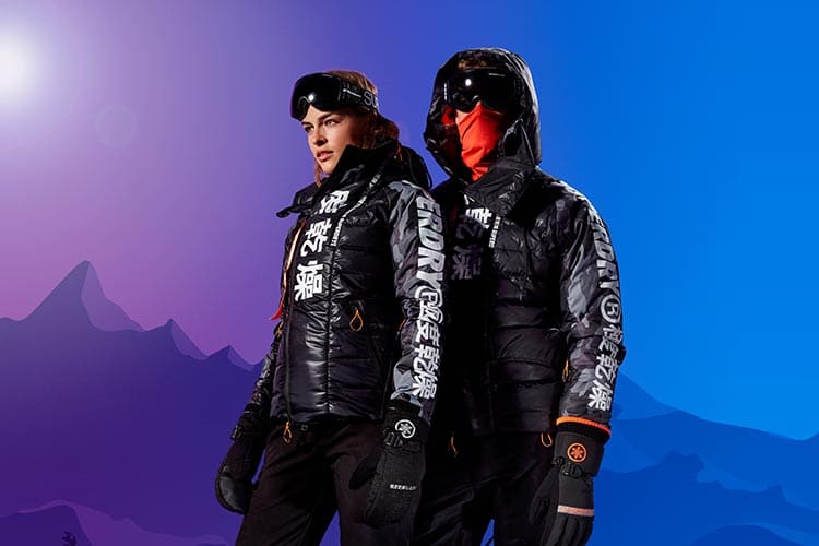 Superdry men's Japan Edition Snow Down jacket.