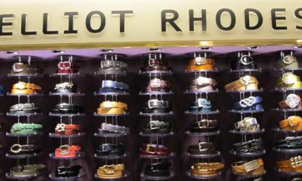 Elliot Rhodes Belts & Buckles – Harrods Launch Event