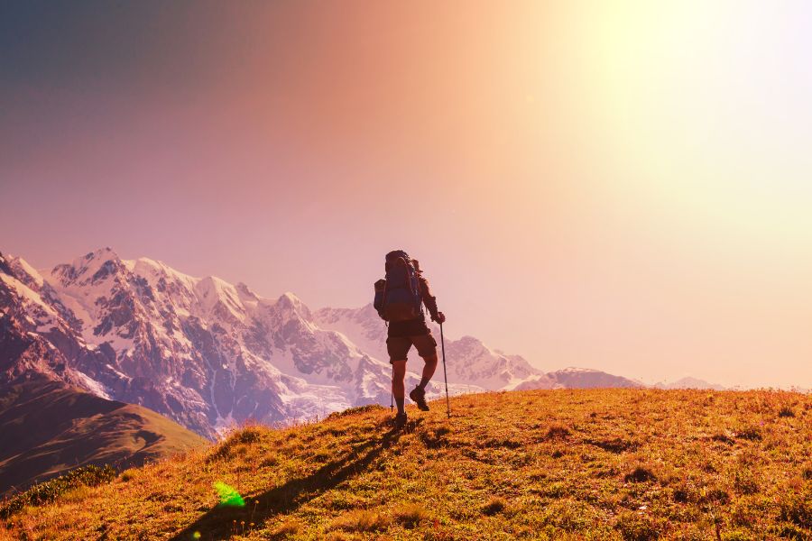 mountain hiking