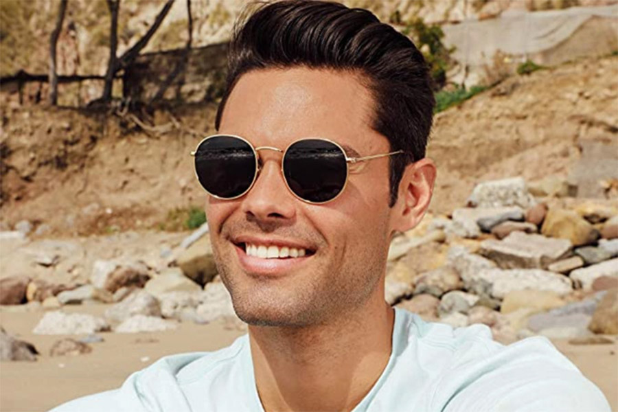 round sunglasses men